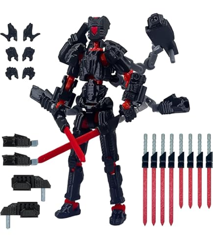 Amazon.com: T13 Samurai Robot Humanoid Action Figure, Cool